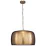 Thumbnail3 of Uttermost Lemont 24" Wide 1 Lt Brass Pendant more views