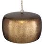 4_Uttermost Lemont 24" Wide 1 Lt Brass Pendant more views