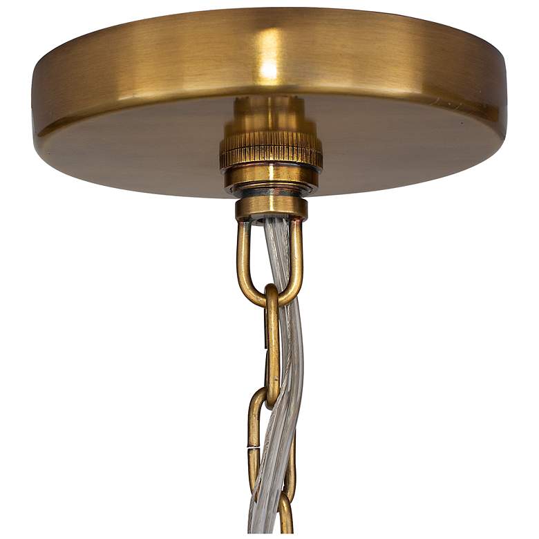 Image 6 Uttermost Lemont 24" Wide 1 Lt Brass Pendant more views