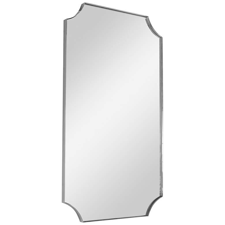 Image 5 Uttermost Lennox Nickel 22 1/4 inch x 40 1/4 inch Wall Mirror more views