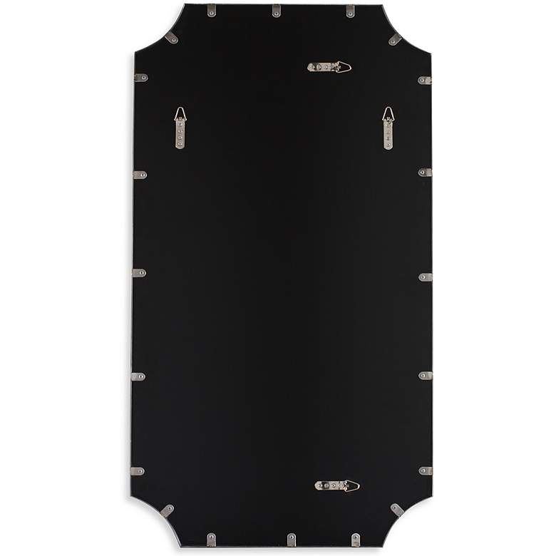 Image 5 Uttermost Lennox Satin Black 22 1/4" x 40 1/4" Wall Mirror more views