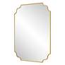 5_Uttermost Lennyn Antique Gold 30" x 40" Wall Mirror more views