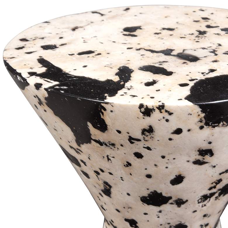 Image 5 Uttermost Lenora 22" High Limestone Drink Table more views