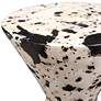 5_Uttermost Lenora 22" High Limestone Drink Table more views