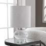 Uttermost Lenta Off-White Ceramic Modern Accent Table Lamp