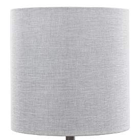 Image4 of Uttermost Lenta Off-White Ceramic Modern Accent Table Lamp more views