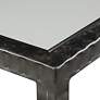 5_Uttermost Leo 52" Wide Aged Gunmetal Iron Console Table more views