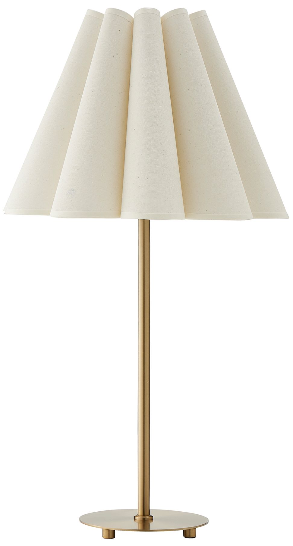 Image 2 Uttermost Lilabet 31 7/8" High Brass Plated Buffet Lamp