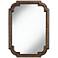 Uttermost Lindi 30" x 41 1/2" Bronze Wall Mirror