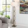 1_Uttermost Link 67" Brushed Gold Luxe Modern Floor Lamp