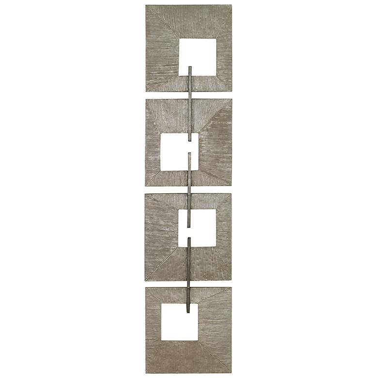 Image 1 Uttermost Linked 60 3/4" High Metal Wall Decor