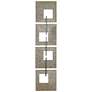 1_Uttermost Linked 60 3/4" High Metal Wall Decor