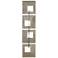 Uttermost Linked 60 3/4" High Metal Wall Decor
