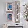 2_Uttermost Linked 60 3/4" High Metal Wall Decor more views