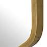 6_Uttermost Linneah Aged Gold 21 1/2" x 35" Wall Mirror more views