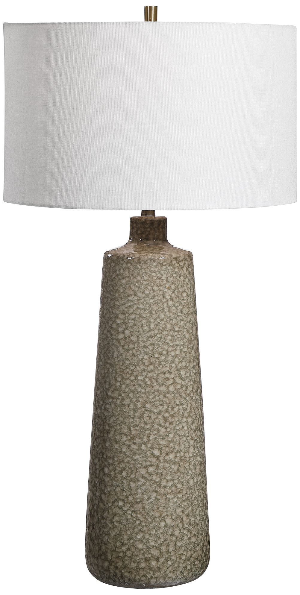 Uttermost Linnie Sage Green Glaze Ceramic Table Lamp