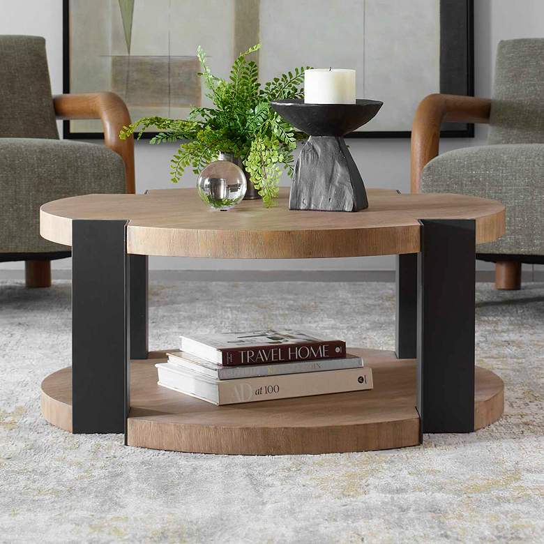 Image 1 Uttermost Loana 36" Wide x 16" High Coffee Table