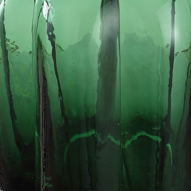 Image 6 Uttermost Lois 37" High Emerald Glass Table Lamp more views