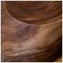 5_Uttermost Lomas 18" High Suar Wood Accent Stool more views