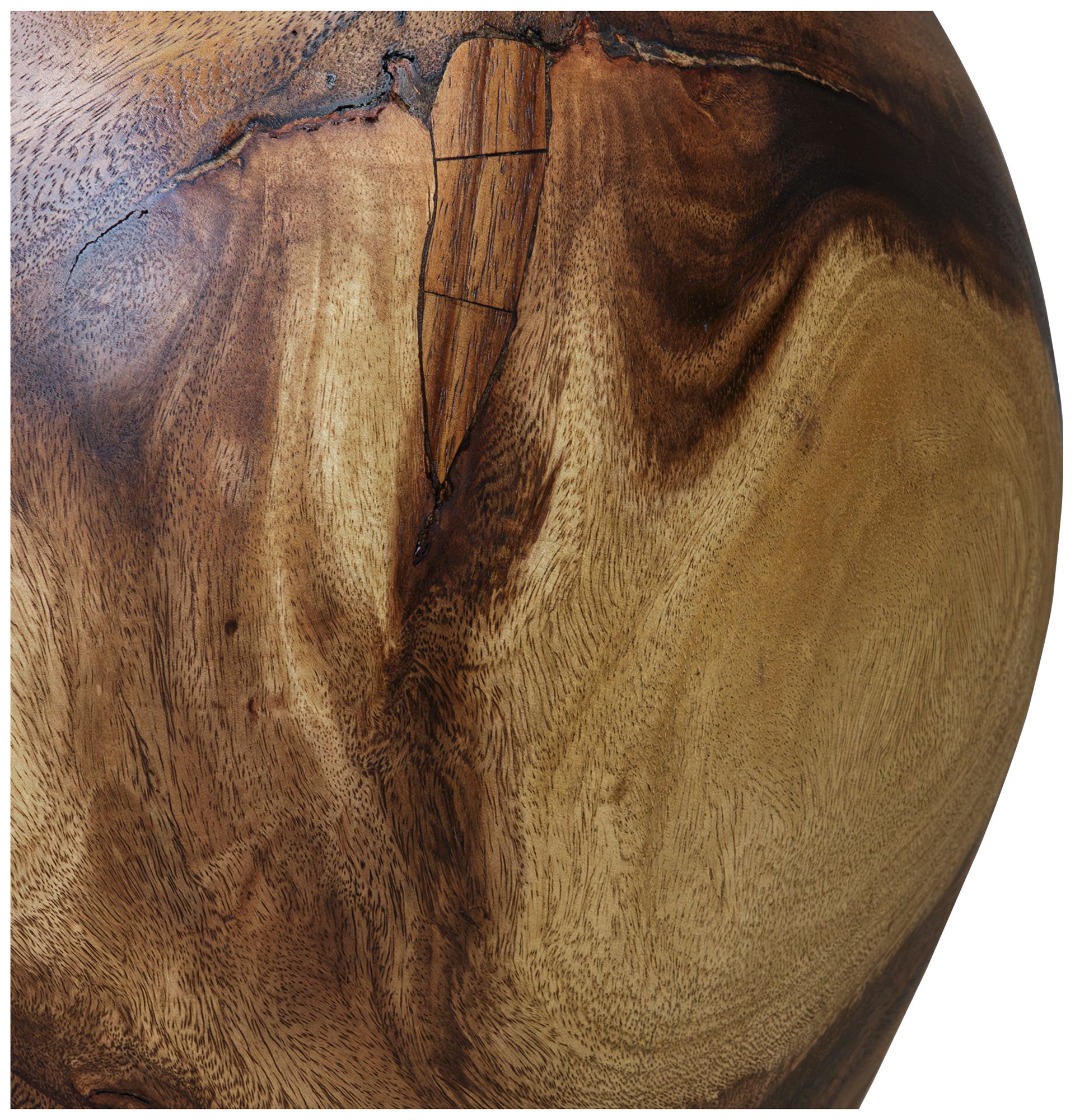Image 4 Uttermost Lomas 18" High Suar Wood Accent Stool more views