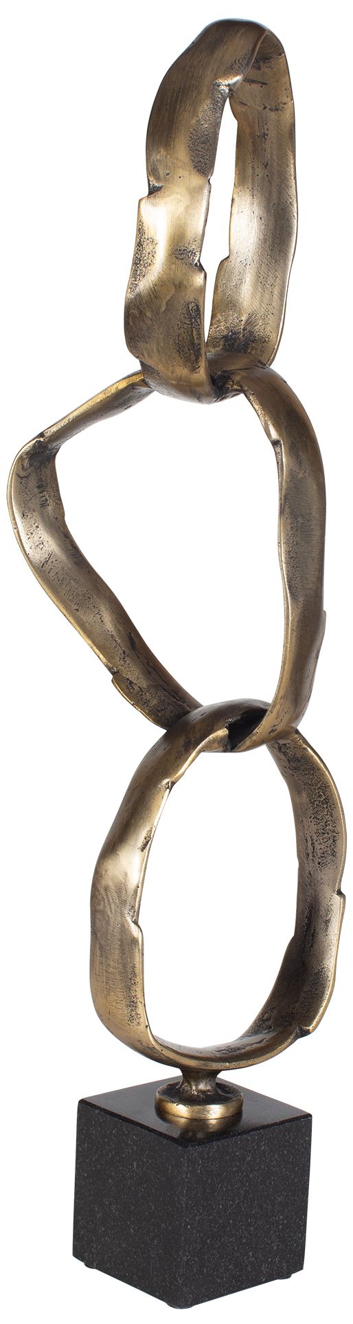 Image 4 Uttermost Loopform 20.86" H Brass Metal more views
