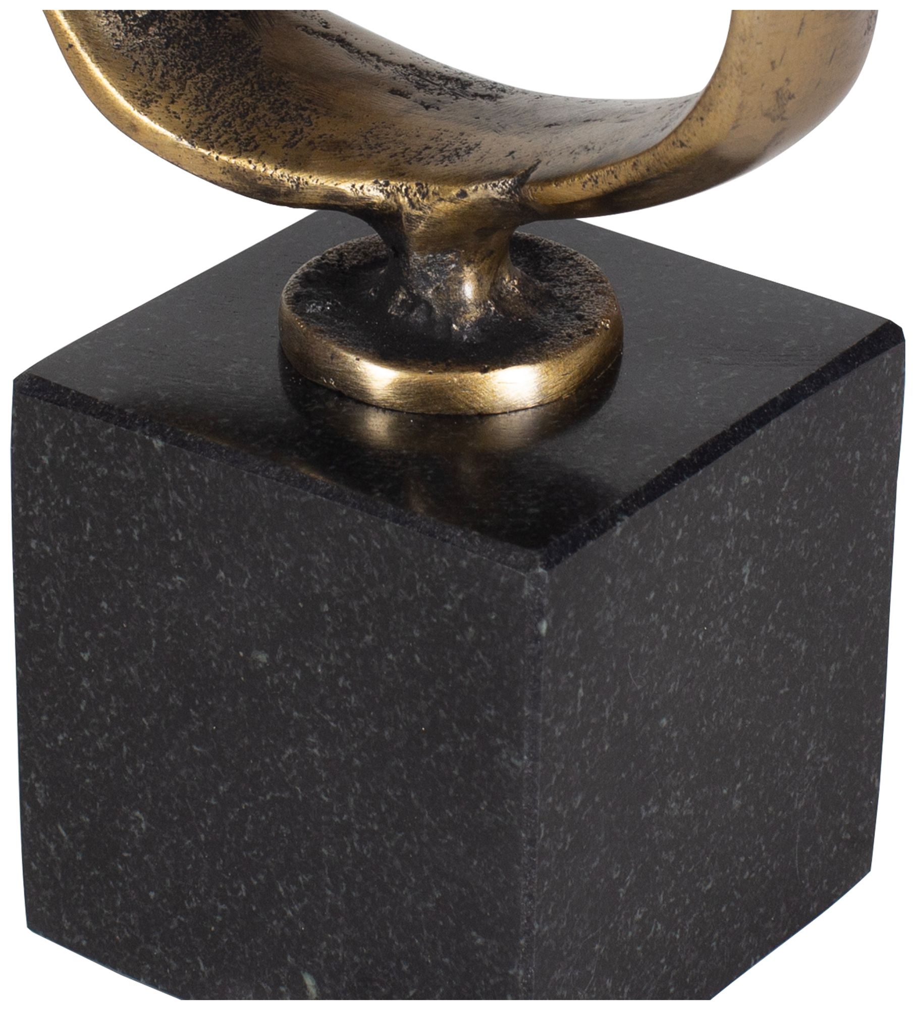 Image 6 Uttermost Loopform 20.86" H Brass Metal more views
