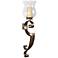 Uttermost Loran Hand-Forged Pillar Candle Holder Wall Sconce