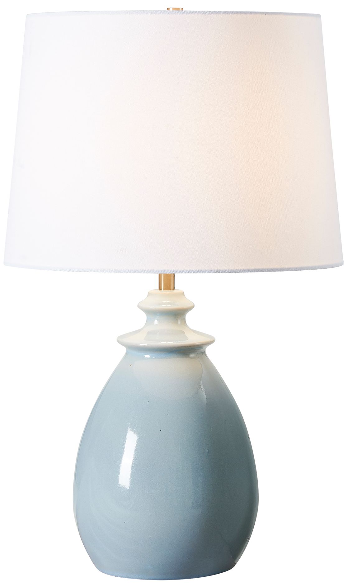 Uttermost Lorene 24 1/2" Light Blue Ceramic Table Lamp