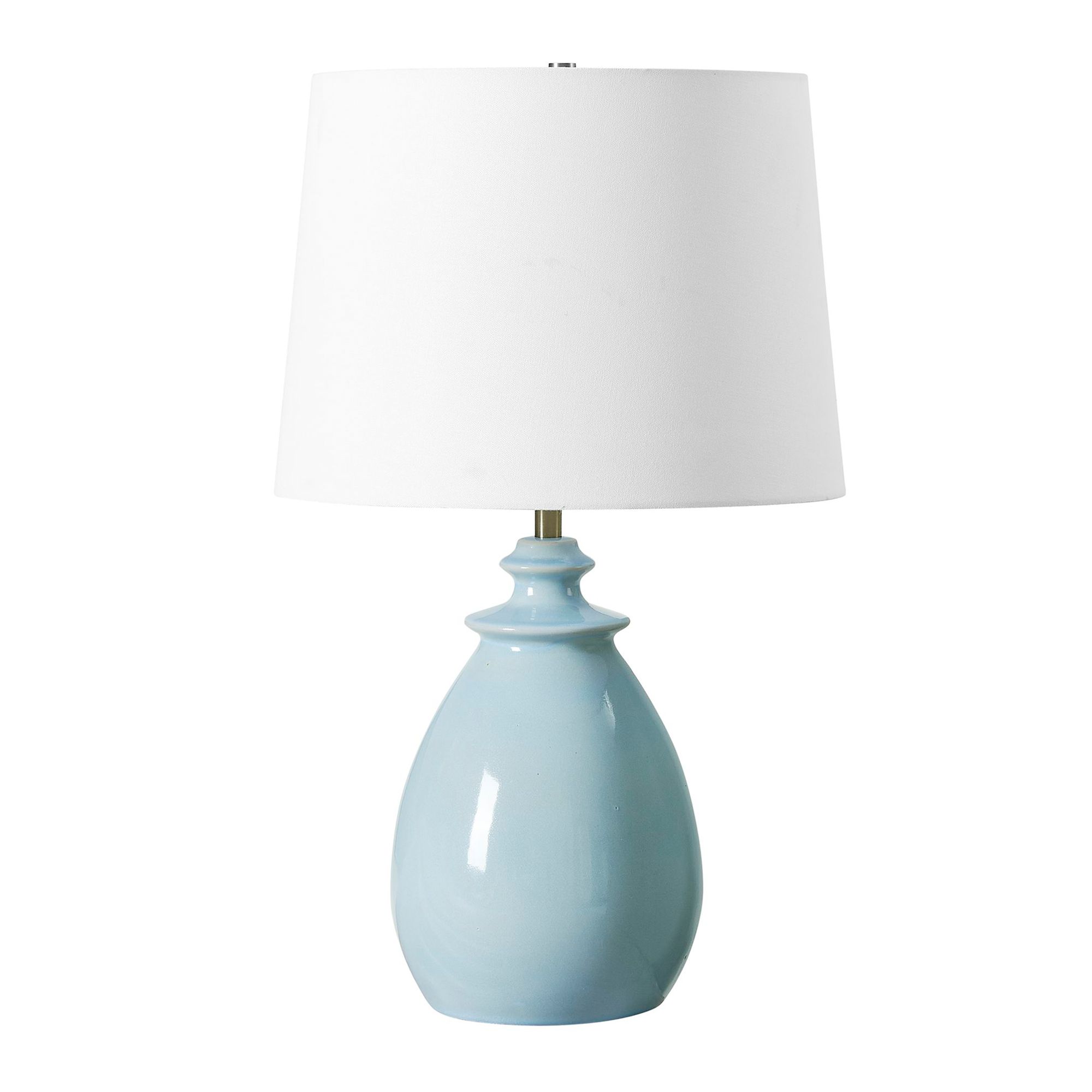 Image 4 Uttermost Lorene 24 1/2" Light Blue Ceramic Table Lamp more views
