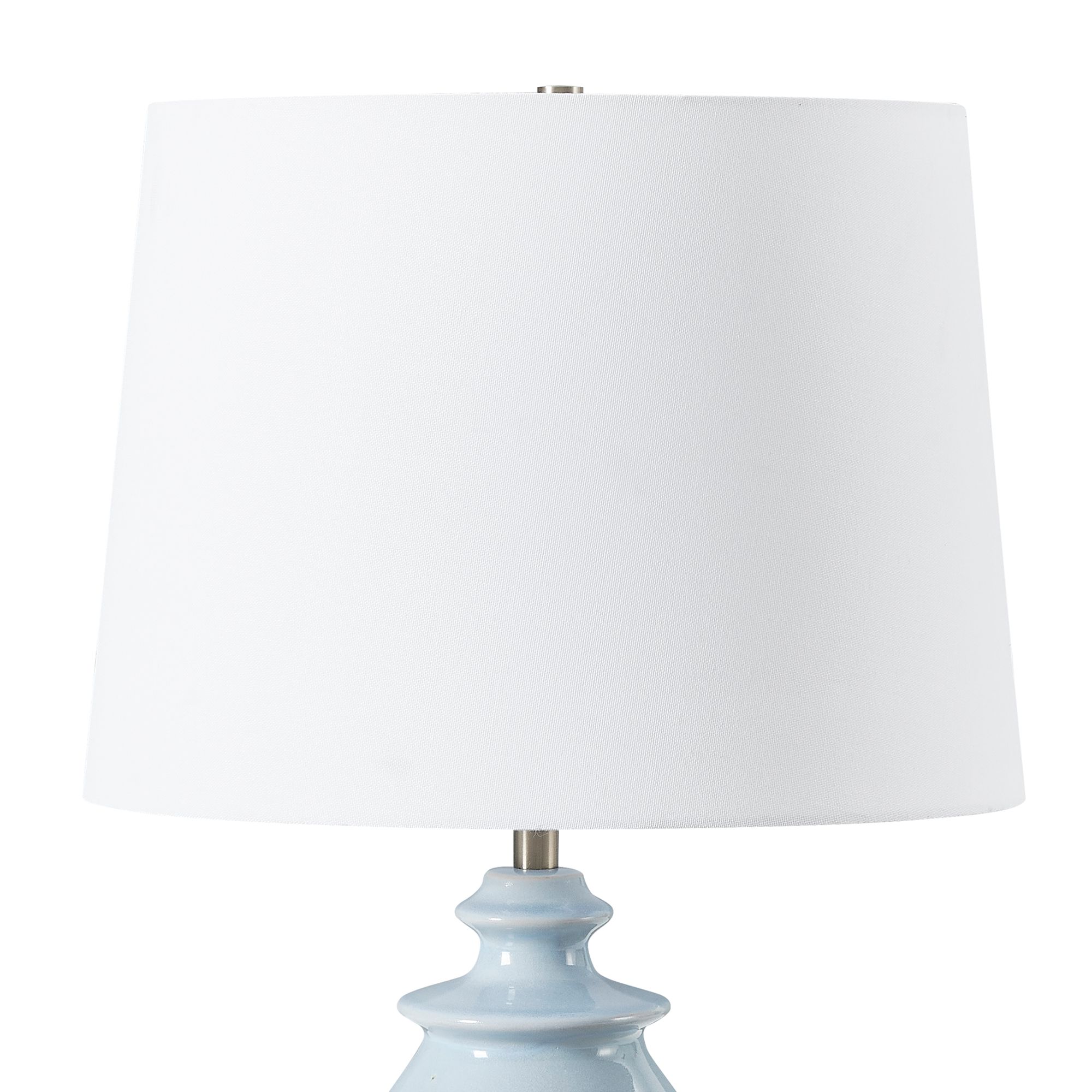 Image 6 Uttermost Lorene 24 1/2" Light Blue Ceramic Table Lamp more views