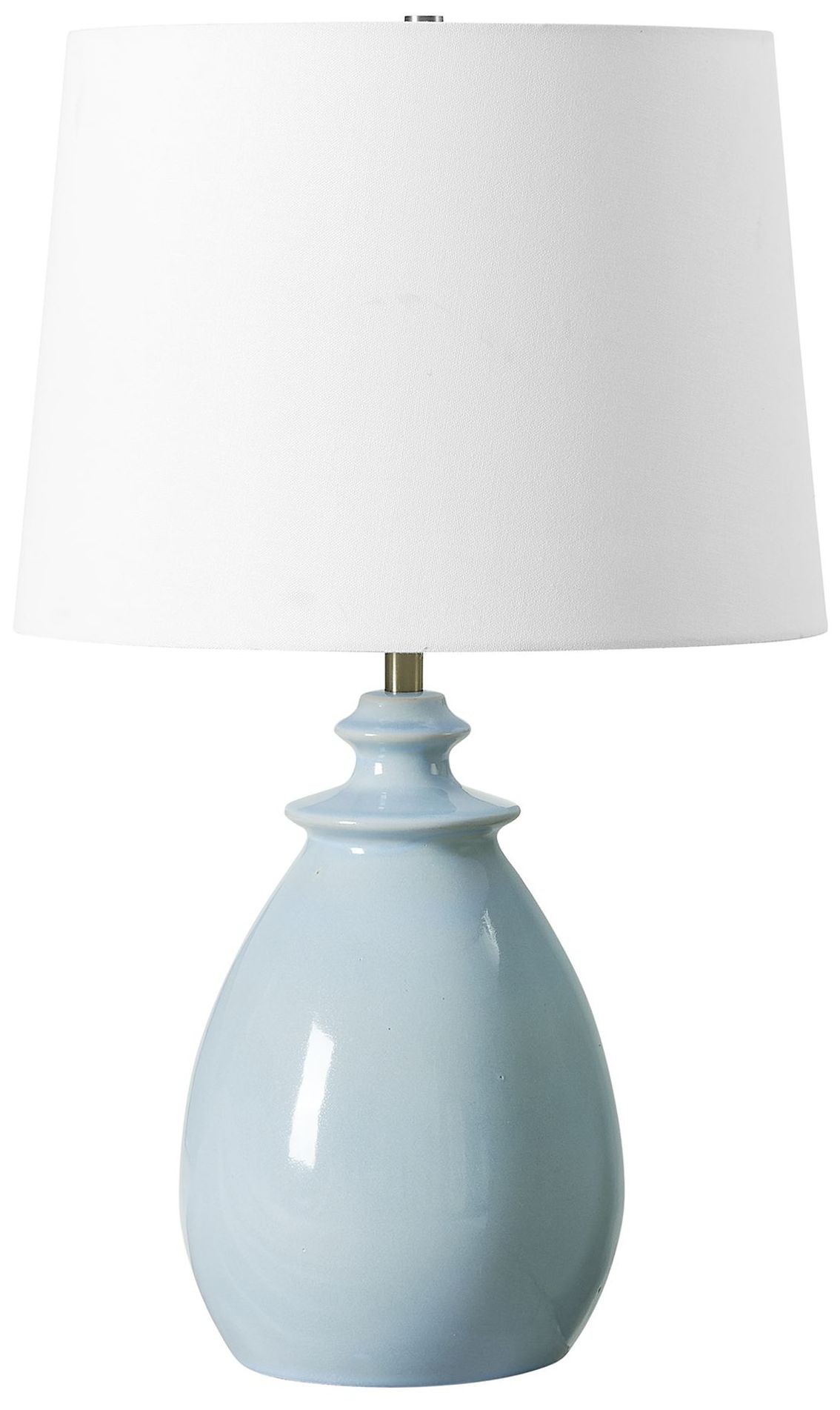 Image 4 Uttermost Lorene 24 1/2" Light Blue Ceramic Table Lamp more views