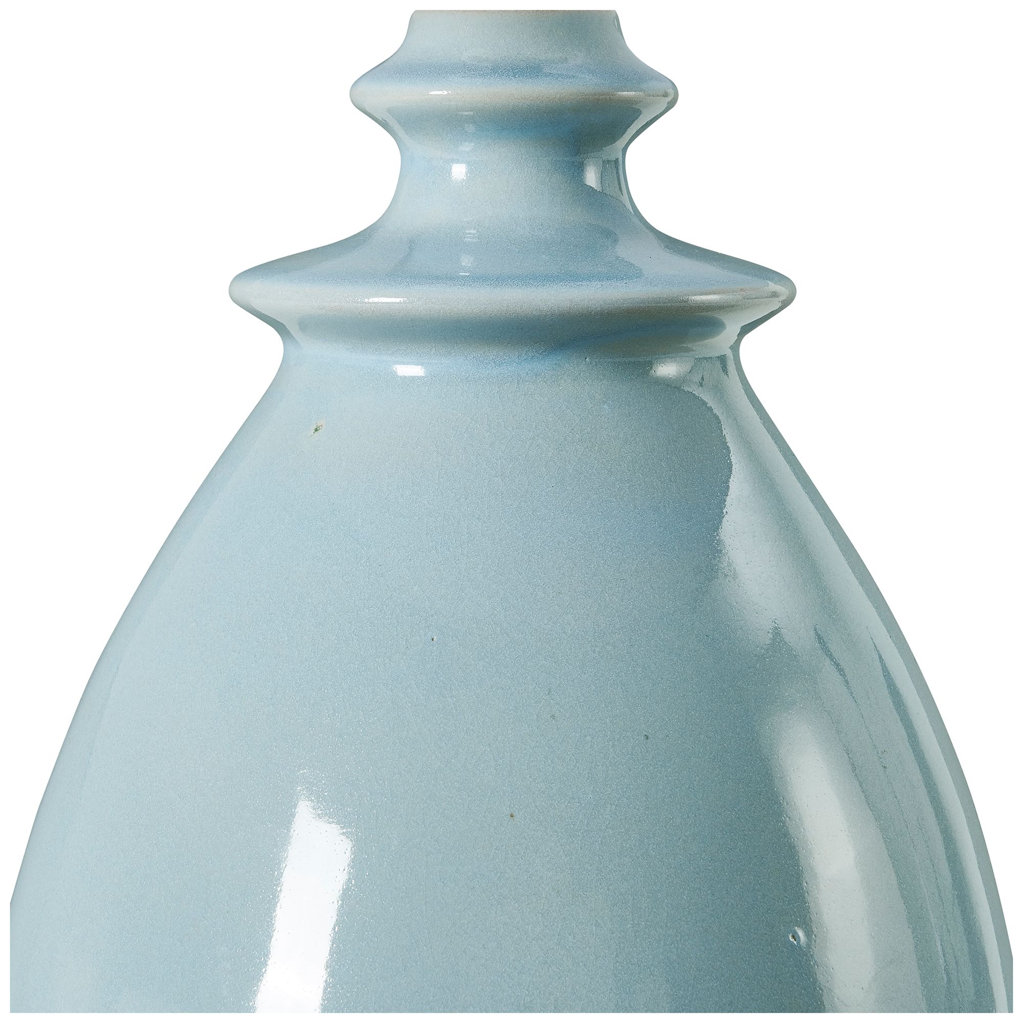 Image 5 Uttermost Lorene 24 1/2" Light Blue Ceramic Table Lamp more views