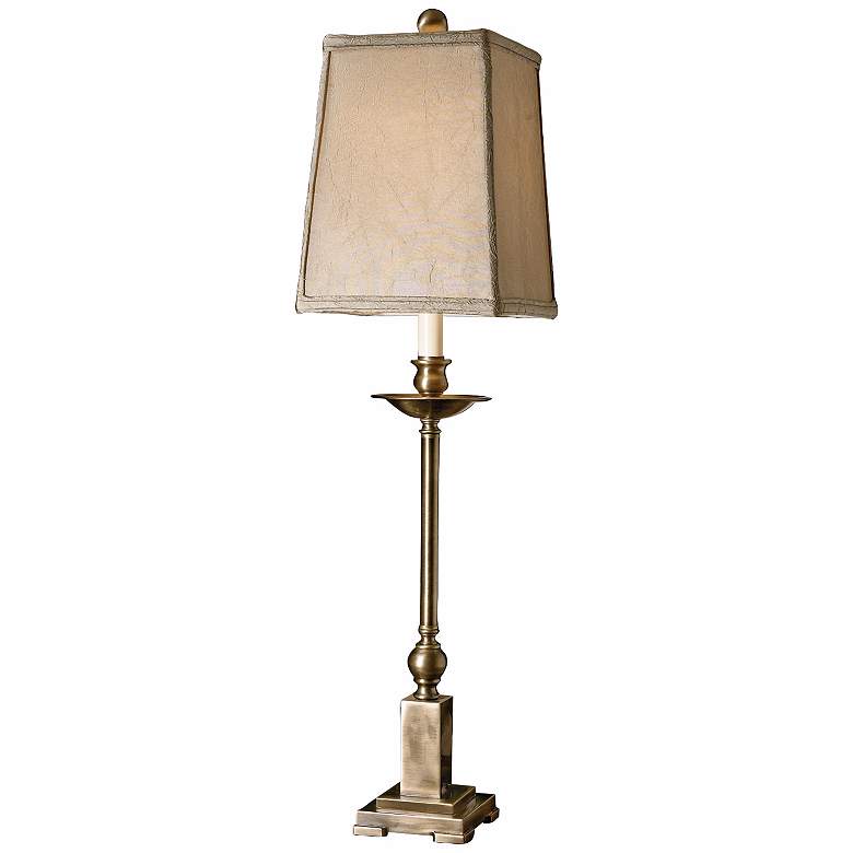 Uttermost Lowell Aged Bronze Buffet Table Lamp