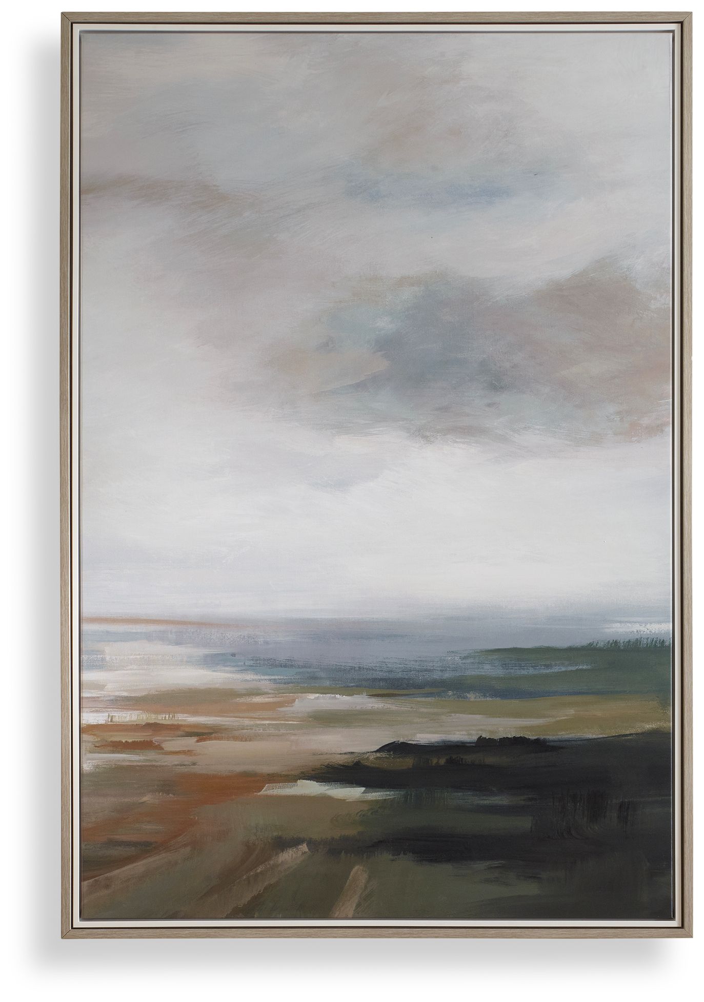 Image 2 Uttermost Lowlands 42.7" W x 62.7" H Framed Canvas Wall Art