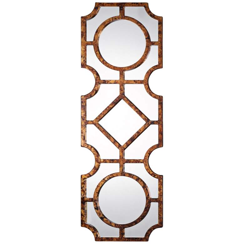 Image 1 Uttermost Lupano 20 inch x 60 inch Rectangle Wall Mirror