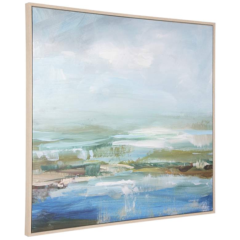 Image 4 Uttermost Lush Valley 49 1/2" Framed Canvas more views