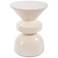 Uttermost Lyford 20 1/4" H x 15 1/4" W Cream Accent Table