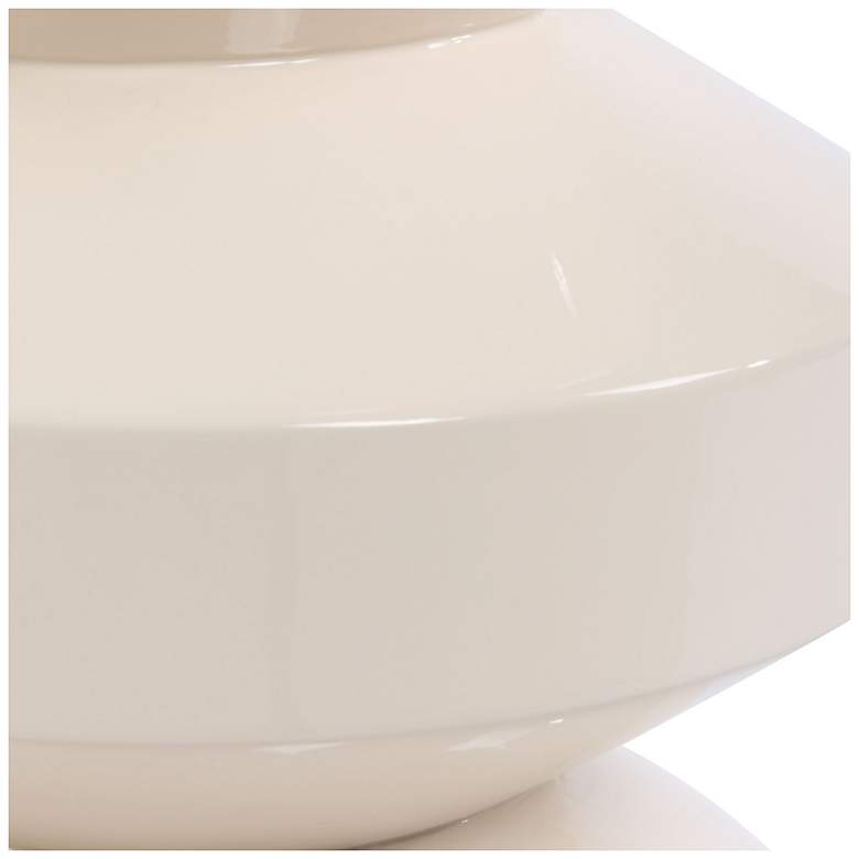 Image 4 Uttermost Lyford 20 1/4" H x 15 1/4" W Cream Accent Table more views