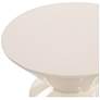 4_Uttermost Lyford 20 1/4" H x 15 1/4" W Cream Accent Table more views