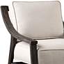Uttermost Lyle Neutral Beige Linen Fabric Accent Chair