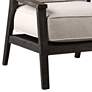 Uttermost Lyle Neutral Beige Linen Fabric Accent Chair
