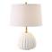 Uttermost Lynna 22 1/2" High Ivory Stone Table Lamp