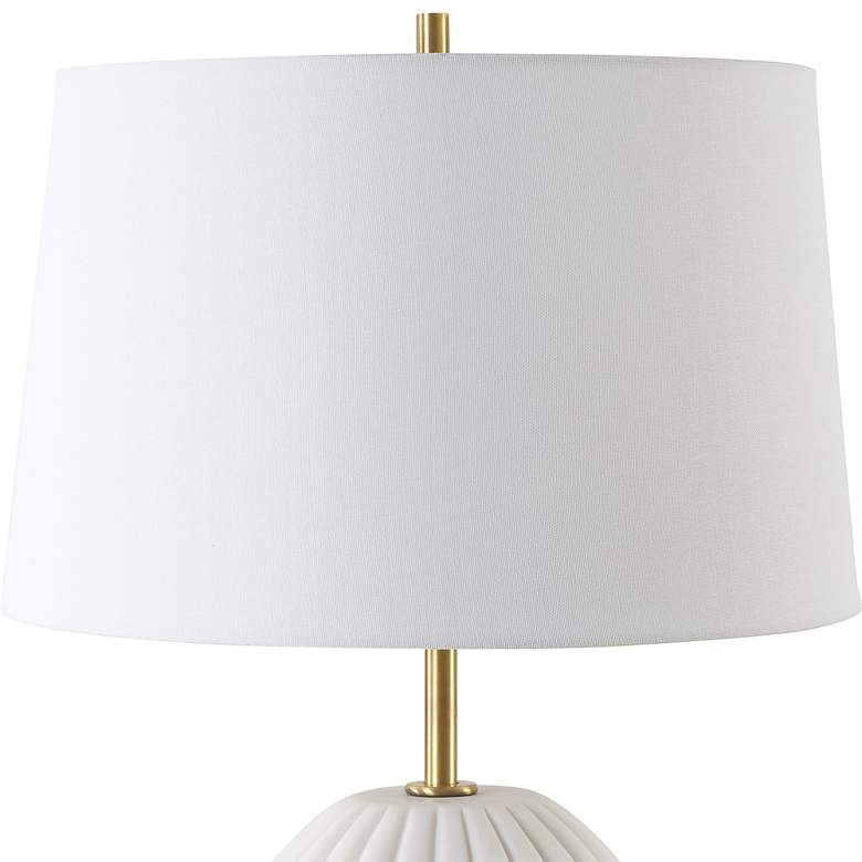 Image 5 Uttermost Lynna 22 1/2" High Ivory Stone Table Lamp more views