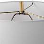 6_Uttermost Lynna 22 1/2" High Ivory Stone Table Lamp more views