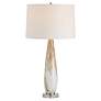 2_Uttermost Lyra 28 1/2" High Spotted Metallic Gold Glass Table Lamp