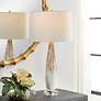 1_Uttermost Lyra 28 1/2" High Spotted Metallic Gold Glass Table Lamp
