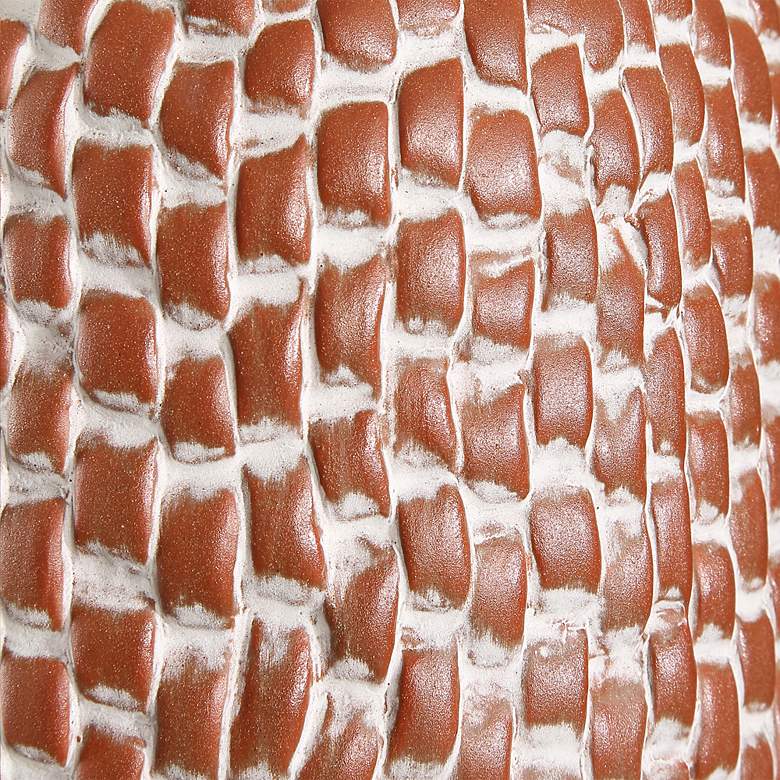 Image 3 Uttermost Maclura 28" High Warm Brown Porcelain Table Lamp more views