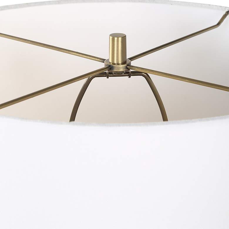 Image 5 Uttermost Maclura 28" High Warm Brown Porcelain Table Lamp more views