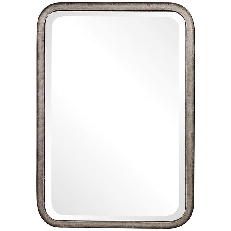 Image 2 Uttermost Madox Burnished Iron 22 1/2" x 32 1/2" Wall Mirror