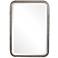 Uttermost Madox Burnished Iron 22 1/2" x 32 1/2" Wall Mirror